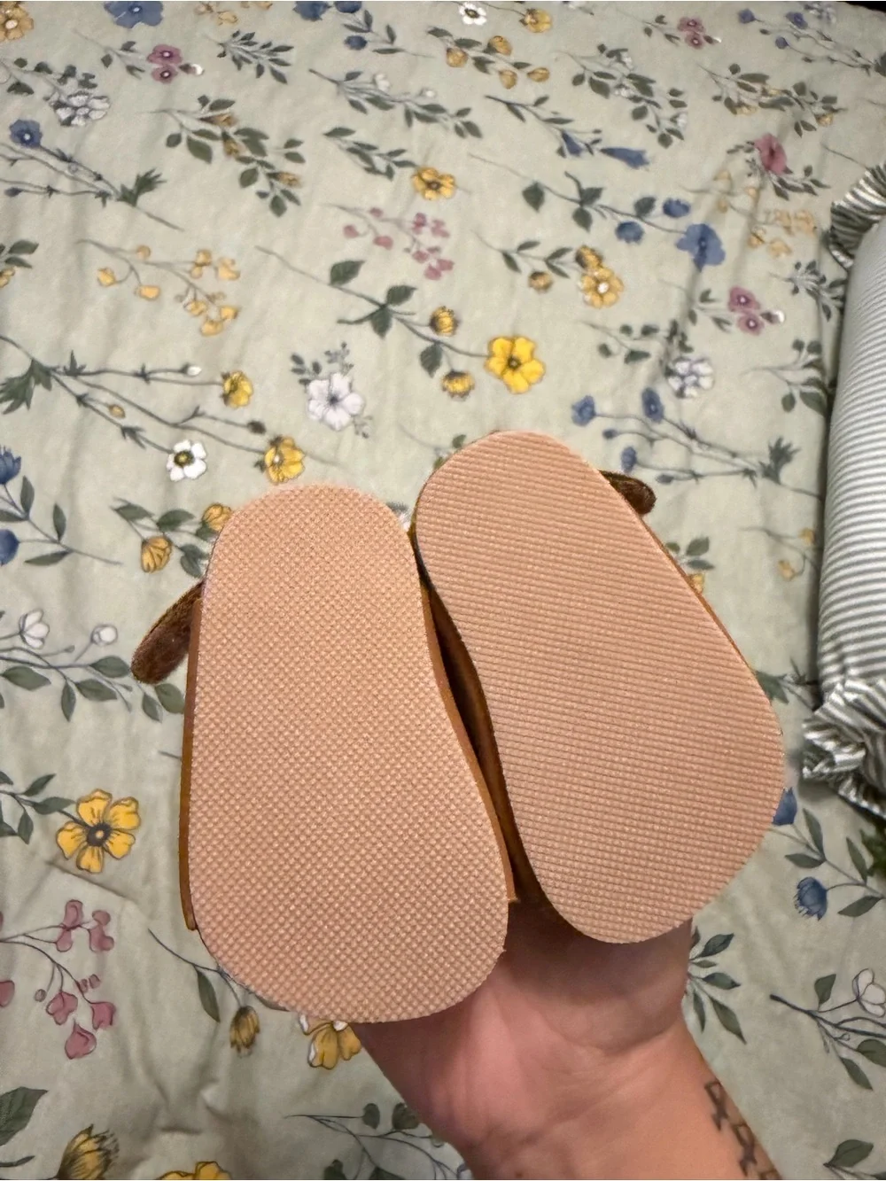 Carter's Tan Baby Walker Sandals